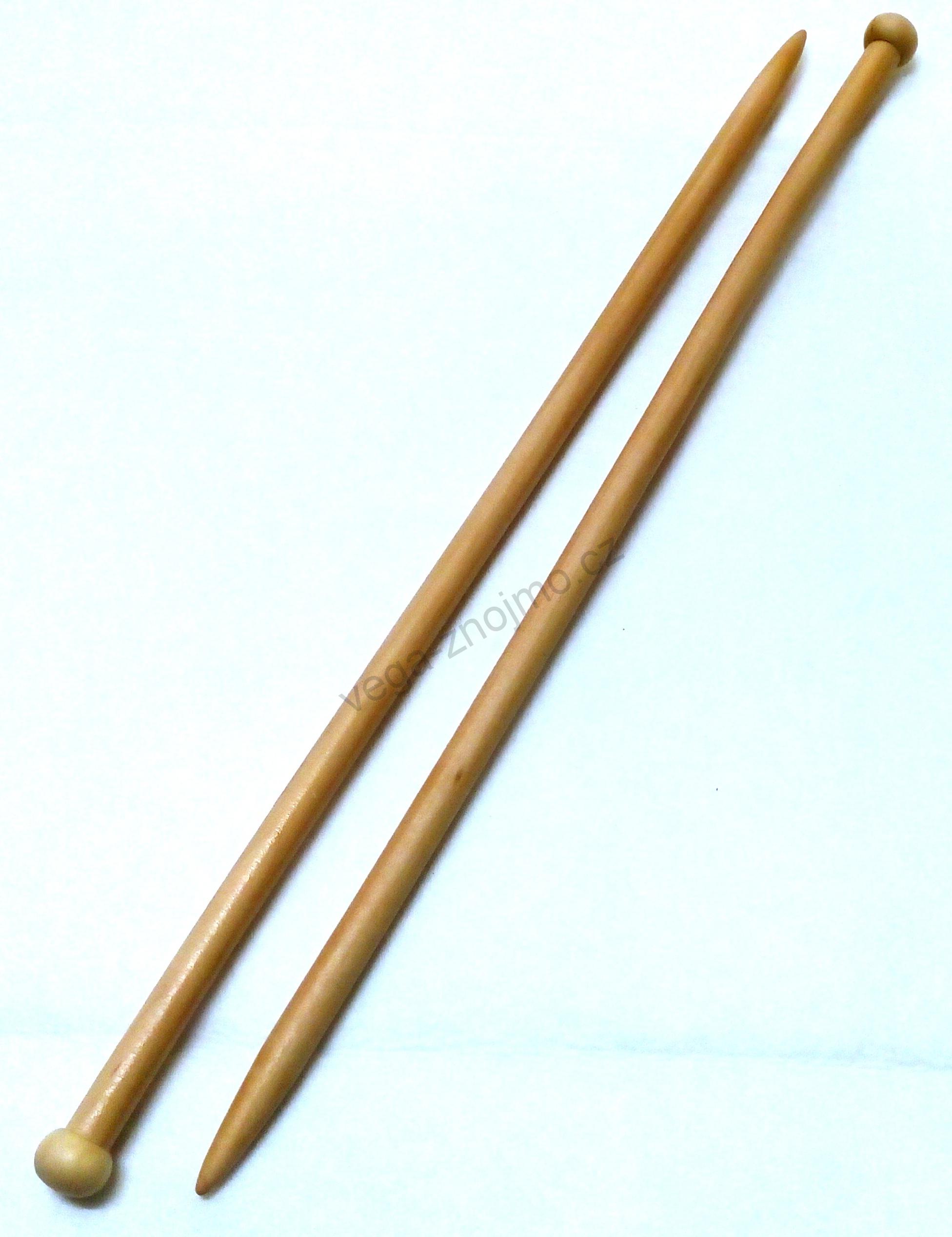 Jehlice dlouhé 35 cm, Dřevo, vel. 3