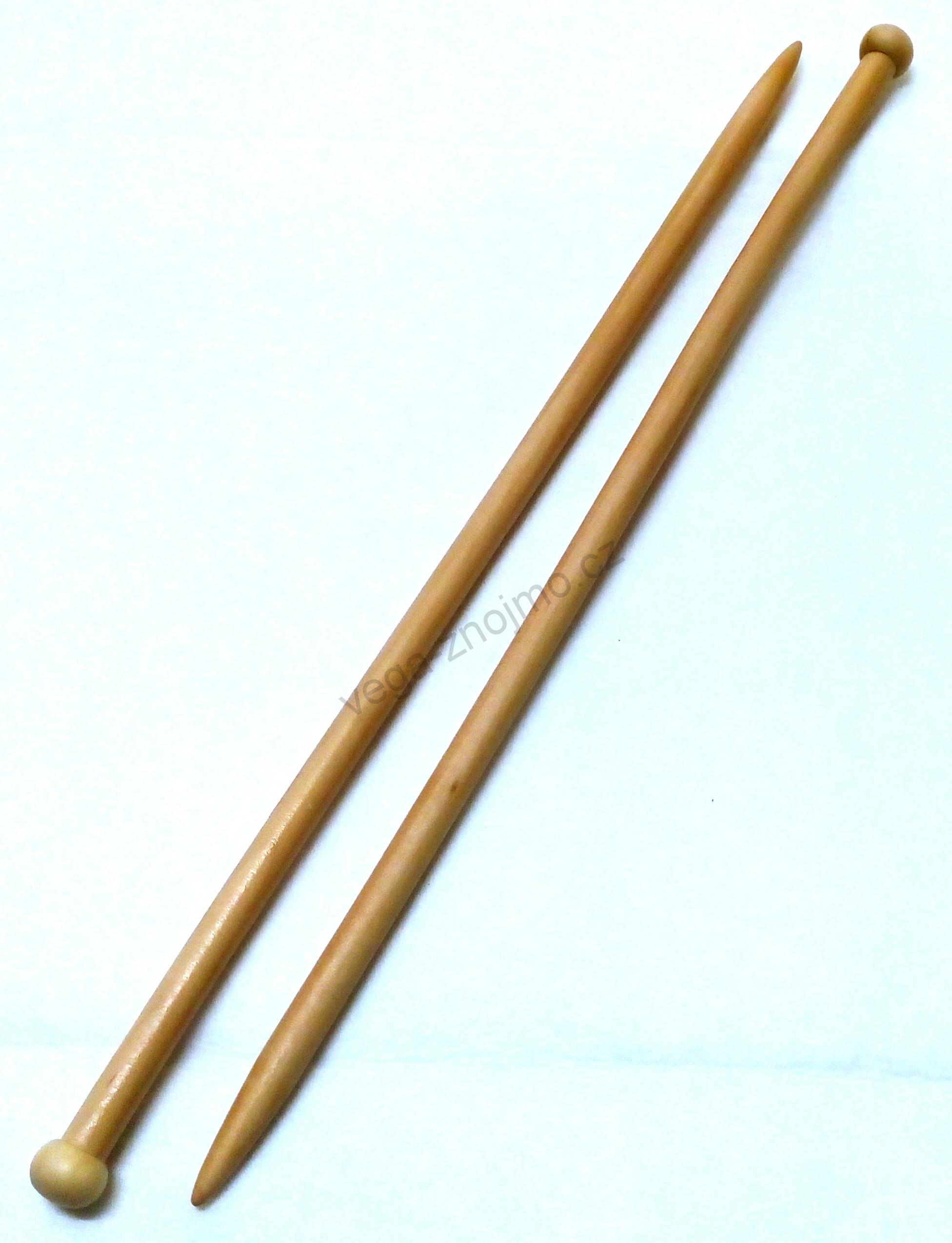 Jehlice dlouhé 35 cm, Dřevo, vel. 6