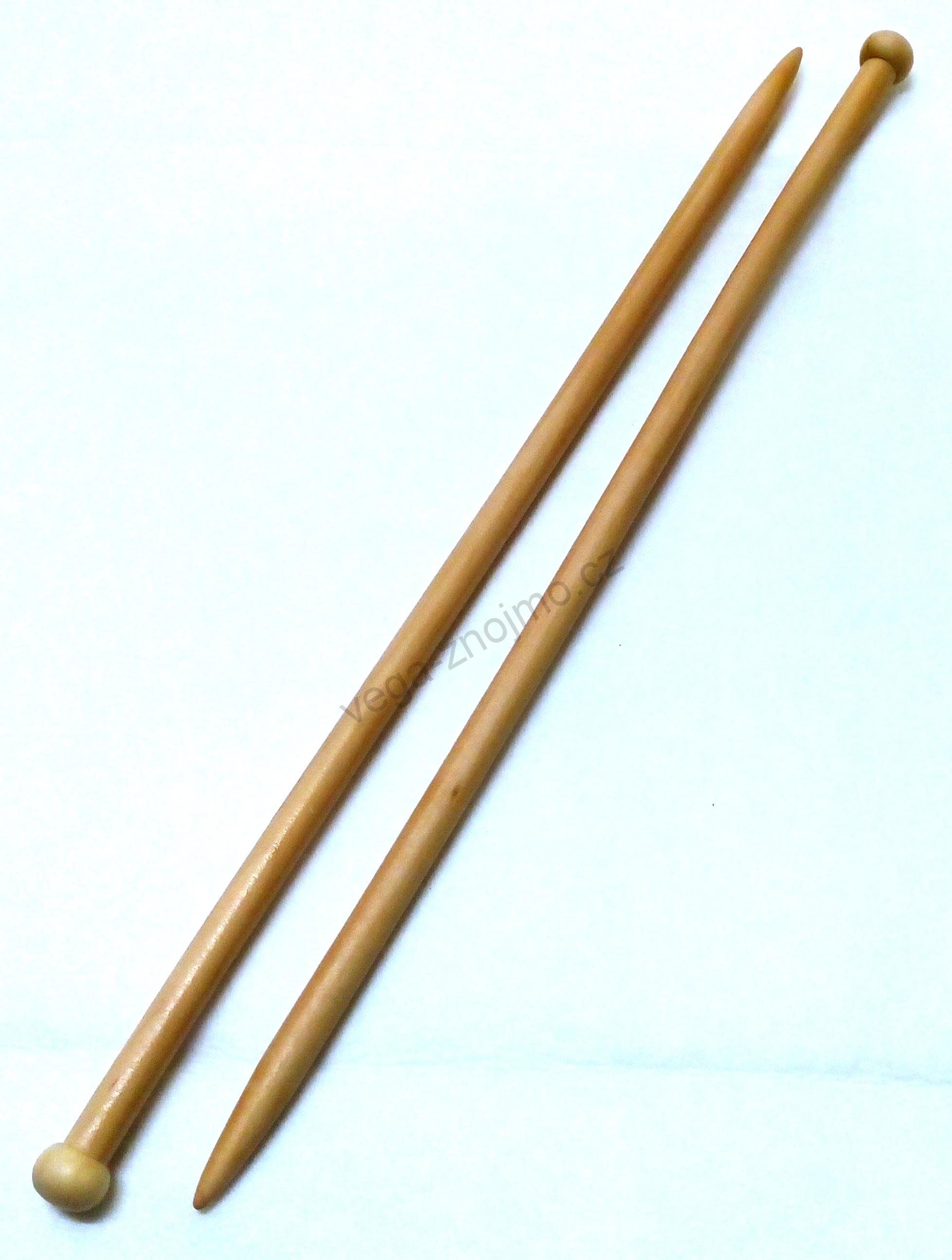 Jehlice dlouhé 35 cm, Dřevo, vel. 14