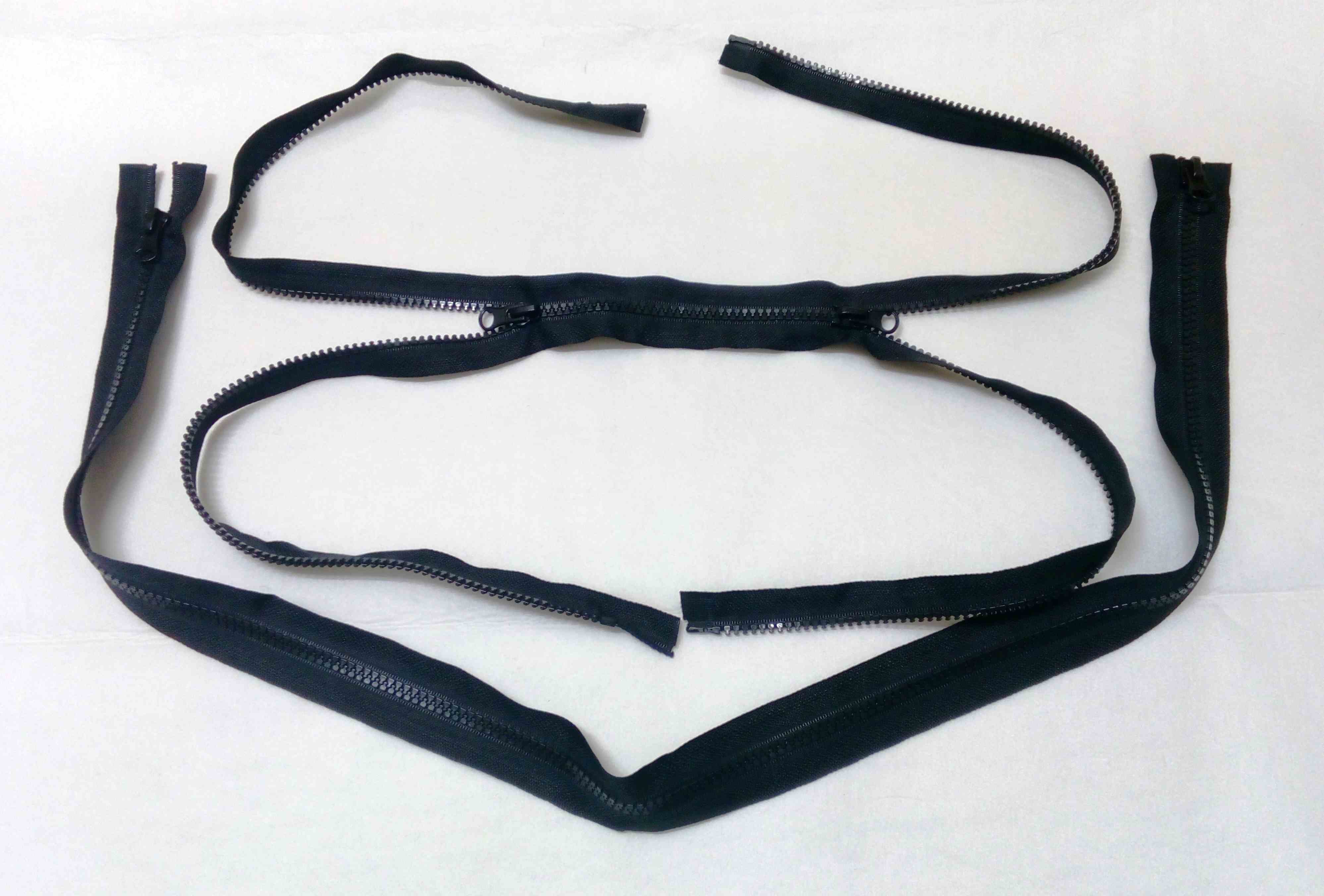 Zip kostěný 2 jezdce 90 cm
