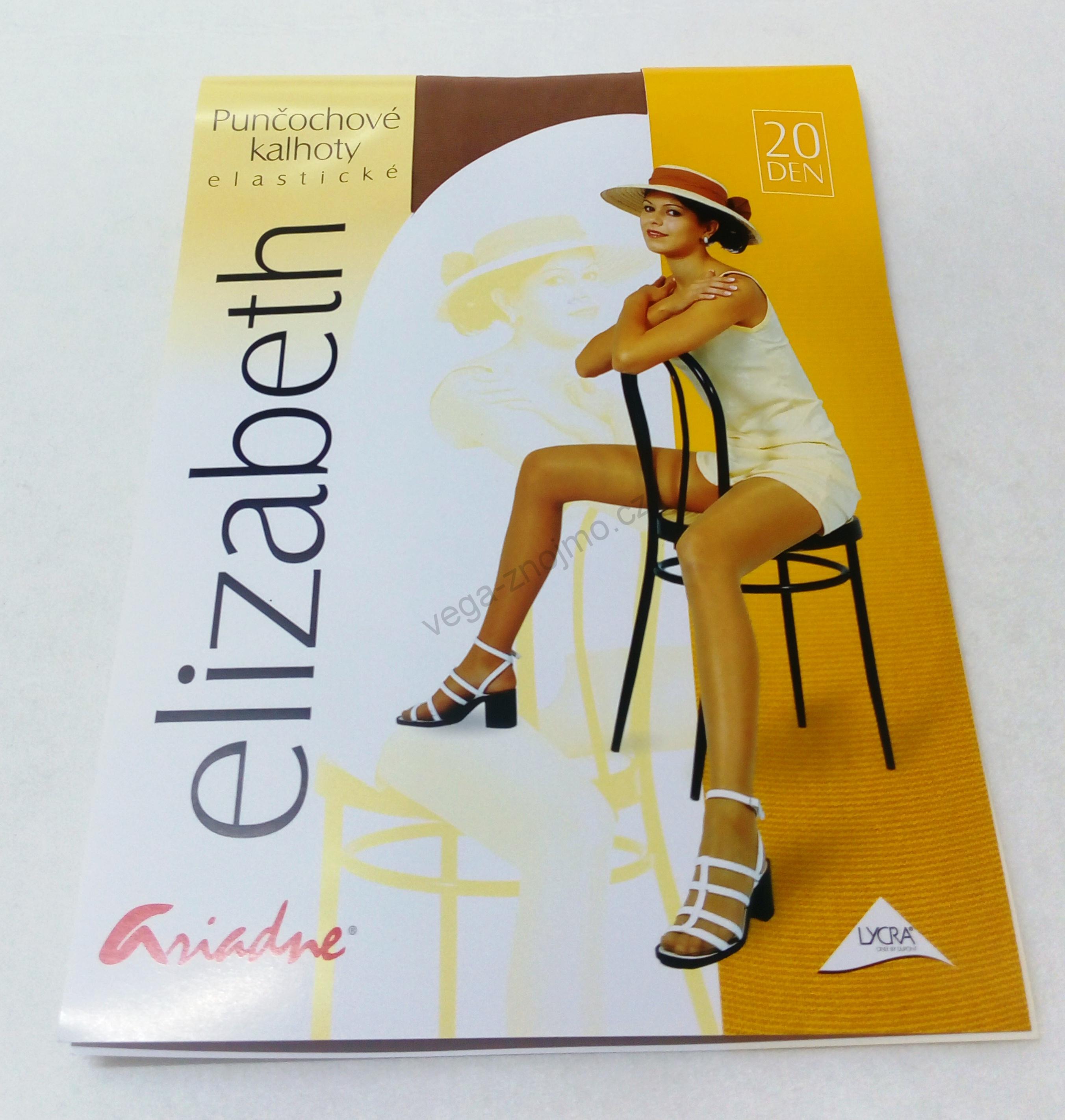 Punčochové kalhoty s lycrou, elastické Elizabeth