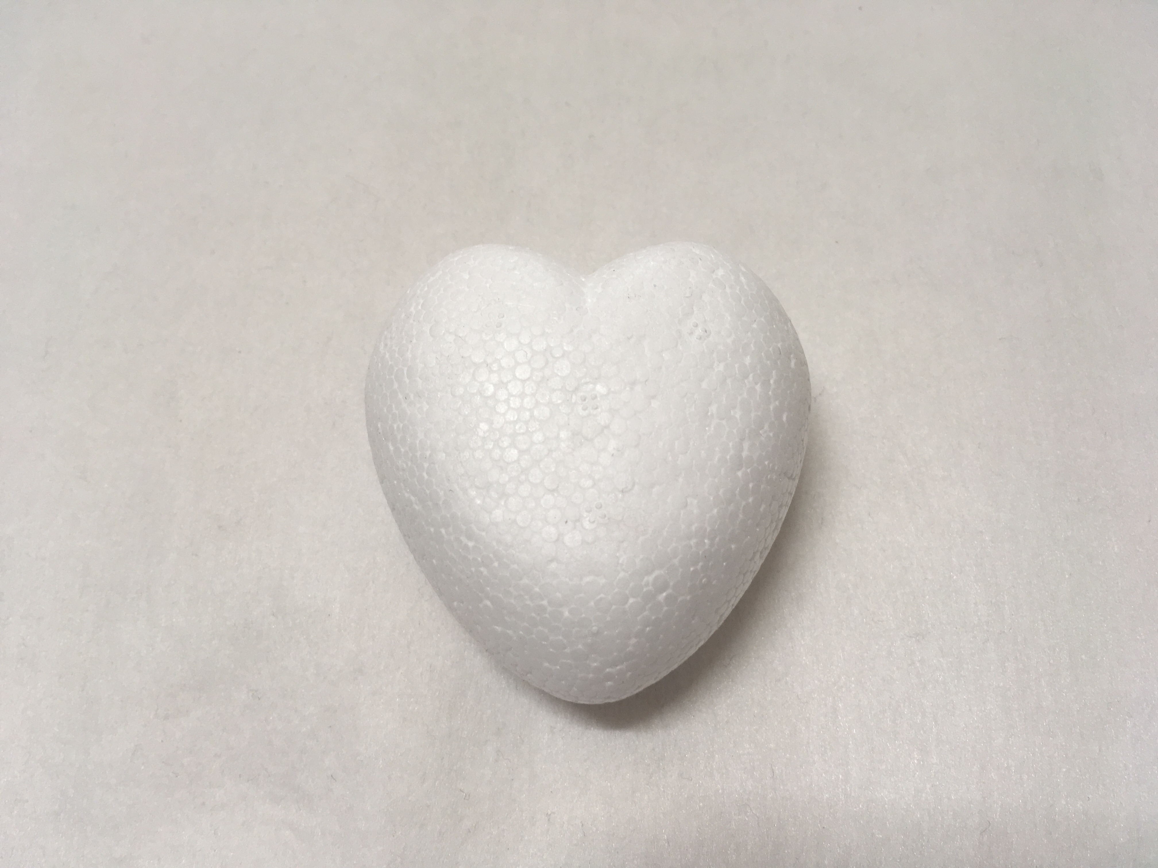 Srdce polystyren 6 cm