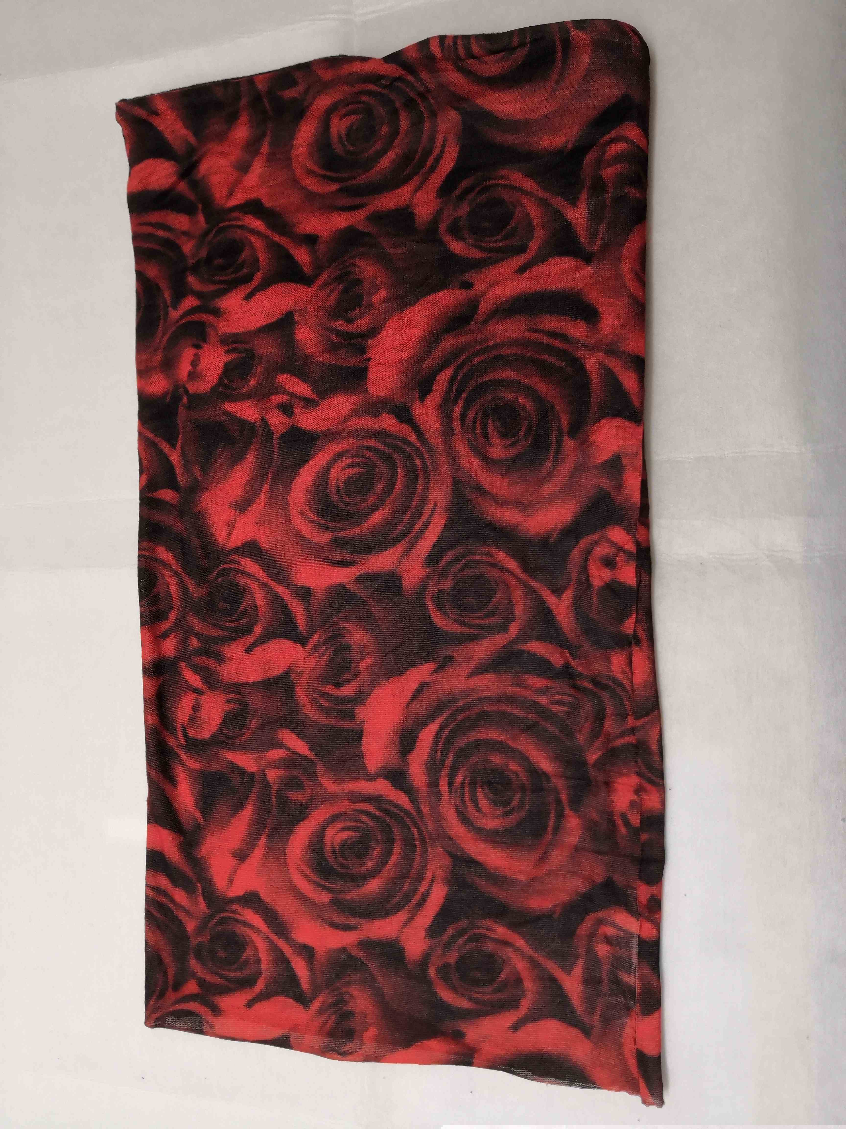 Multifunkční šátek Tunel s fleecem růže