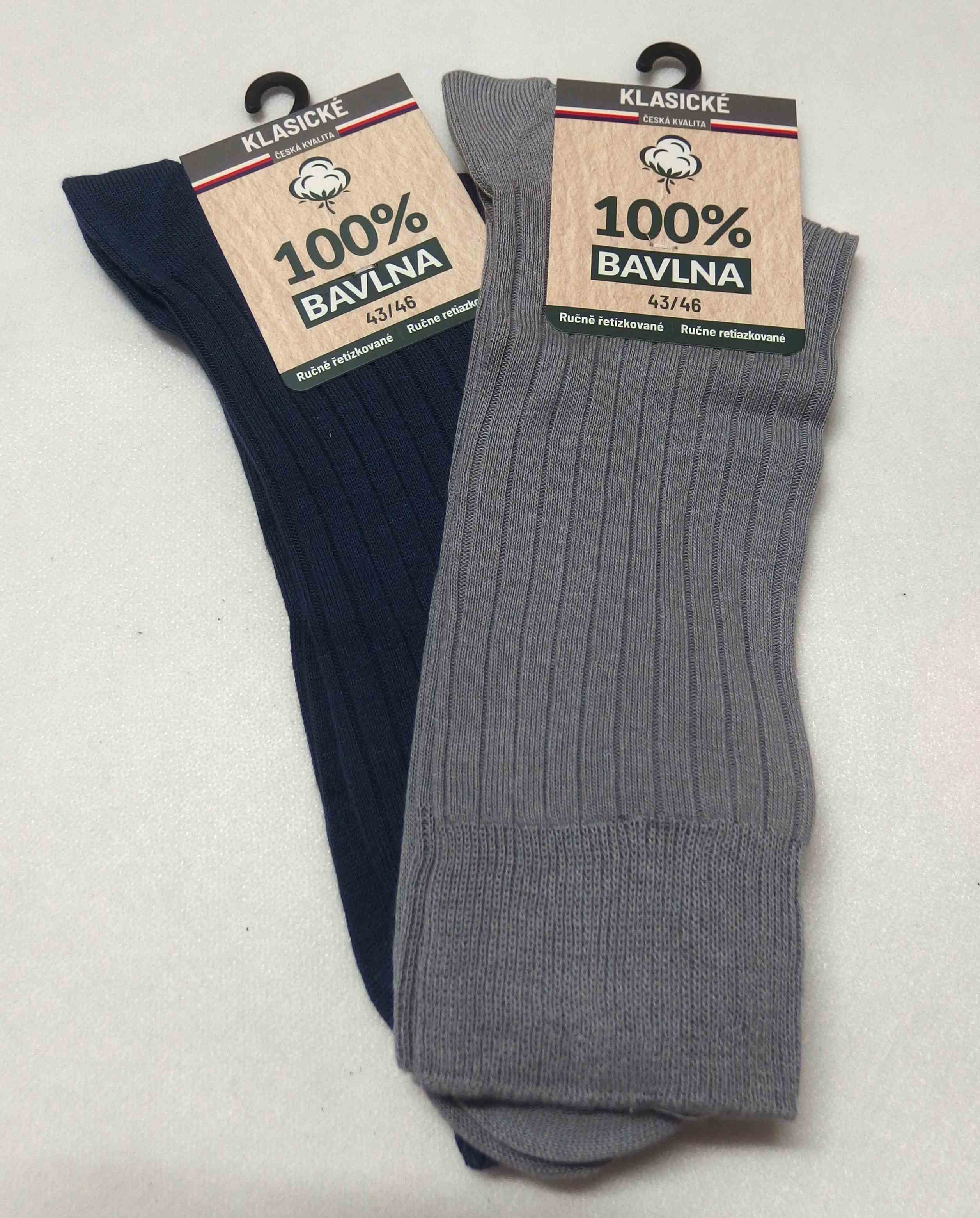 Ponožky zdravotní 100% Bavlna OLET